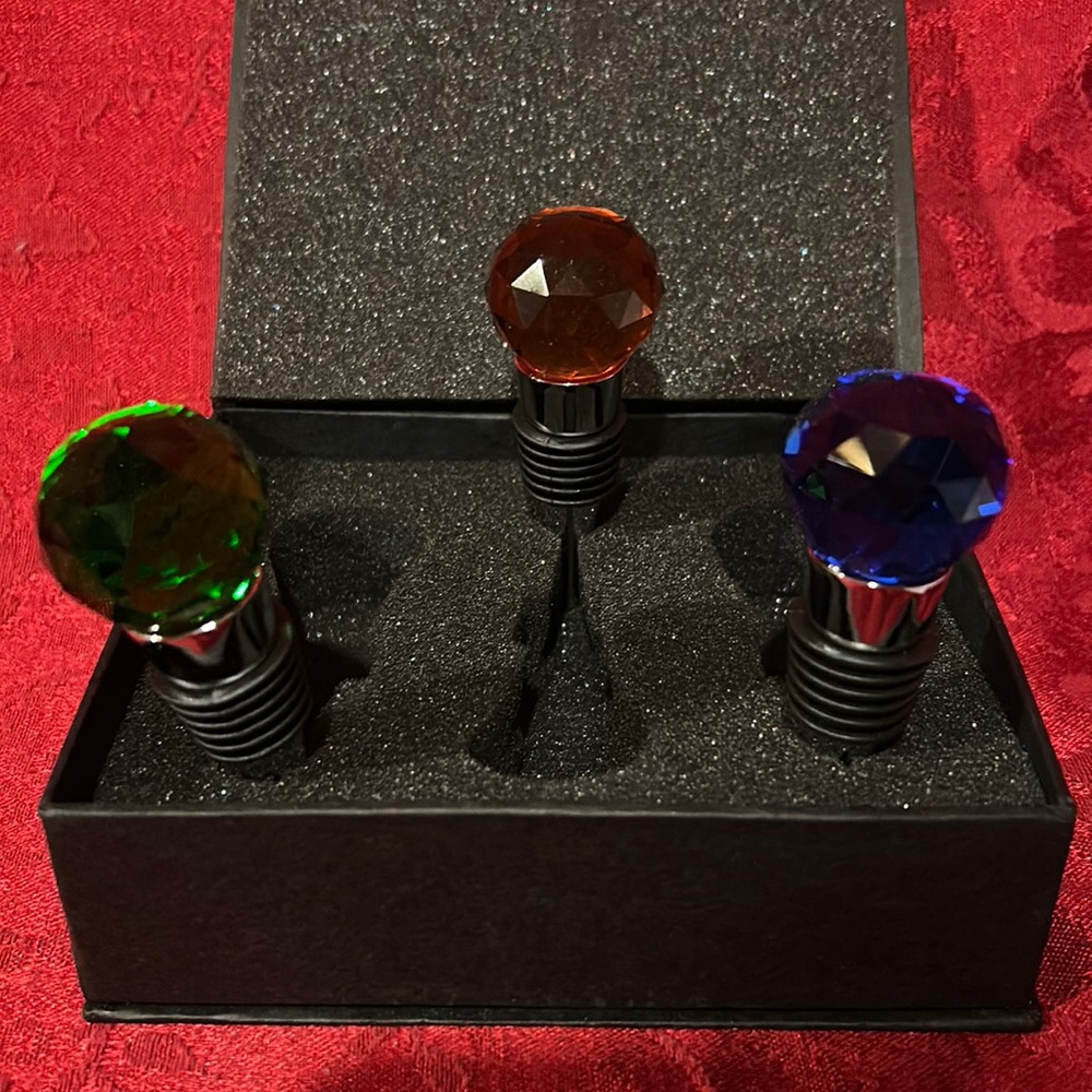 Wine Bottle Stopper Set